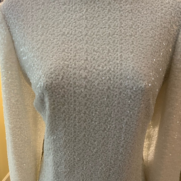 Brilliant white dress by Ralph Lauren size 10 - Picture 4 of 6